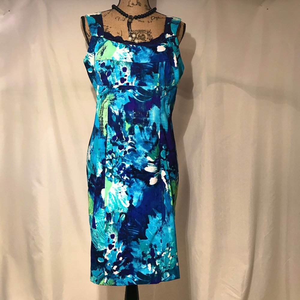 XOX0 Cute Sleeveless  Stretch Dress Zipper Lace